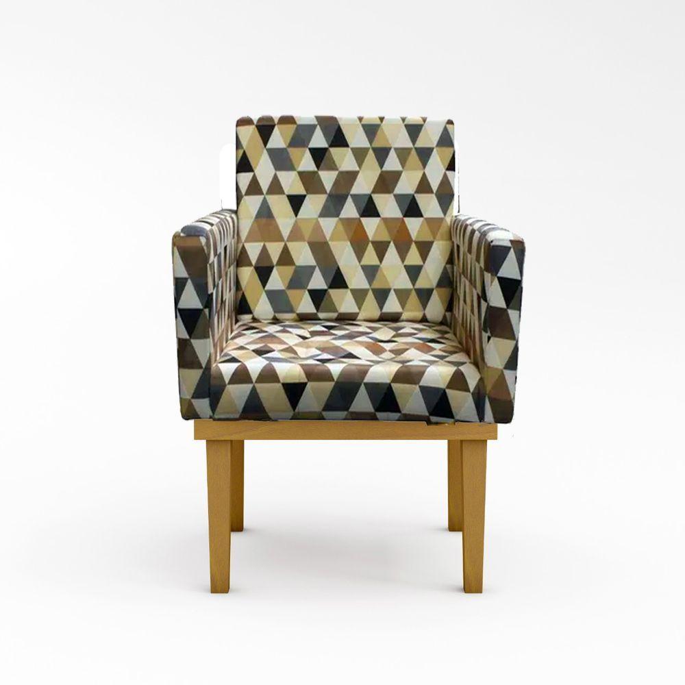 Kit 2 Cadeiras Reforçadas Estampadas Para Mesa Sala Quarto - 3