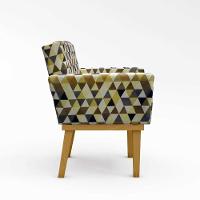 Kit 2 Cadeiras Reforçadas Estampadas Para Mesa Sala Quarto - 2