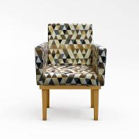 Kit 2 Cadeiras Reforçadas Estampadas Para Mesa Sala Quarto - 3