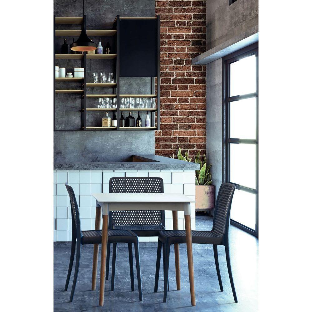 Cadeira Tramontina Isabelle Em Polipropileno E Fibra De Vidro Azul Navy Tramontina - 4