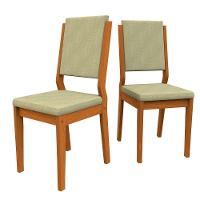 Kit Com 2 Cadeiras Carol Ype Animalle Marfim - 1