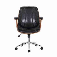 2 Cadeiras de Escritório Juliette Diretor Giratória Preta - 13