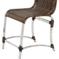 2 Cadeiras De Jantar Polido Para Área Interna E Externa - 10