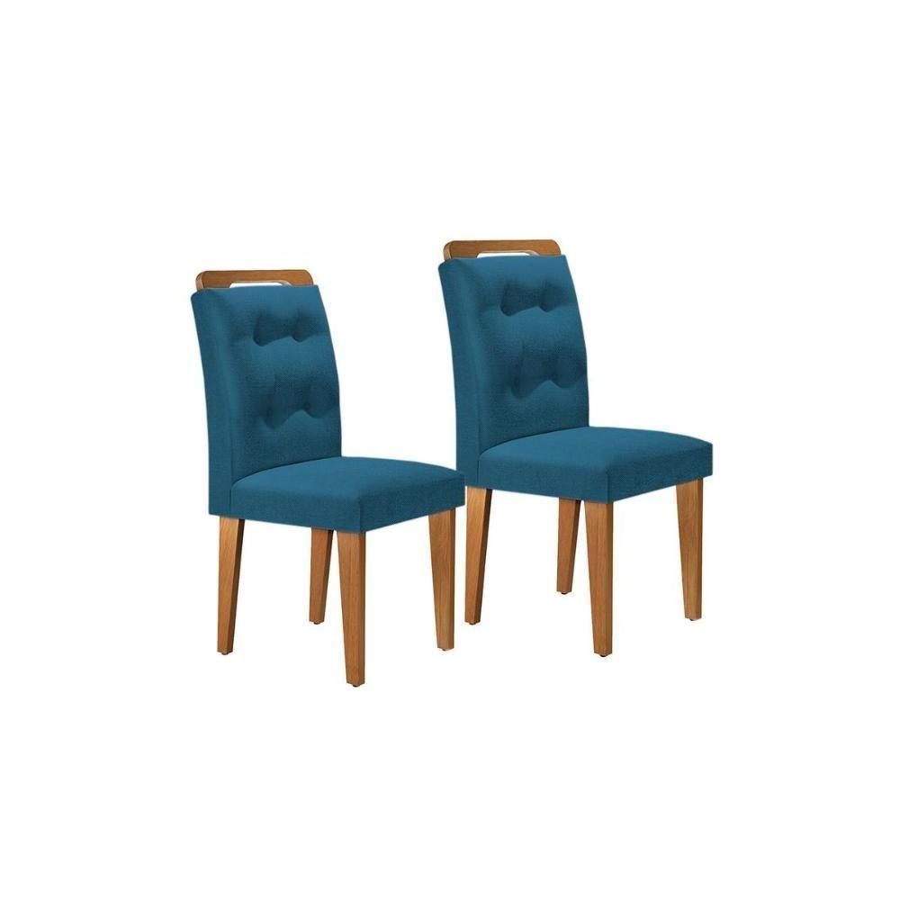 Kit 2 Cadeiras Sala Jantar Imperatriz 2 Un Imbuia/Grafite - Rufato - 3