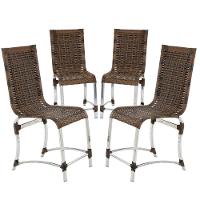 4 Cadeiras De Jantar Haiti Para Área Interna E Externa - 1