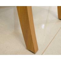 Kit 2 Cadeiras Sala Jantar Tauá  2 Un Nature/Veludo Light Linho - Henn