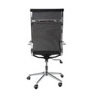 Cadeira De Escritório Alta Tela Mesh p/120Kg Preto