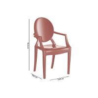 Kit 4 Cadeiras Sala Jantar Wind Plus UZ4003  4 Un Polipropileno Branco - Kappesberg - 4