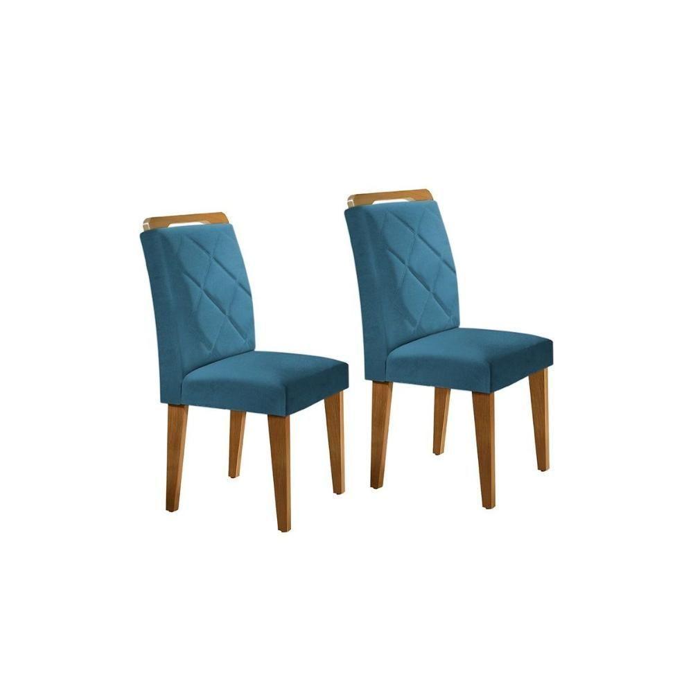 Kit 2 Cadeiras Sala Jantar Melissa 2 Un Imbuia/Linho Turim - Rufato - 4