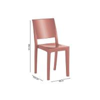 Kit 4 Cadeiras Sala Jantar Hydra UZ4002 4 Un Freijó/Suede Capuccino - Kappesberg - 6