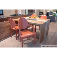 Cadeira de Cozinha Wind Plus UZ4003 Kit 4 Un Polipropileno Branco - Kappesberg