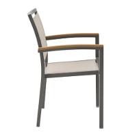 Cadeira Maragogi - Amêndoa Com Tela Bege - 4