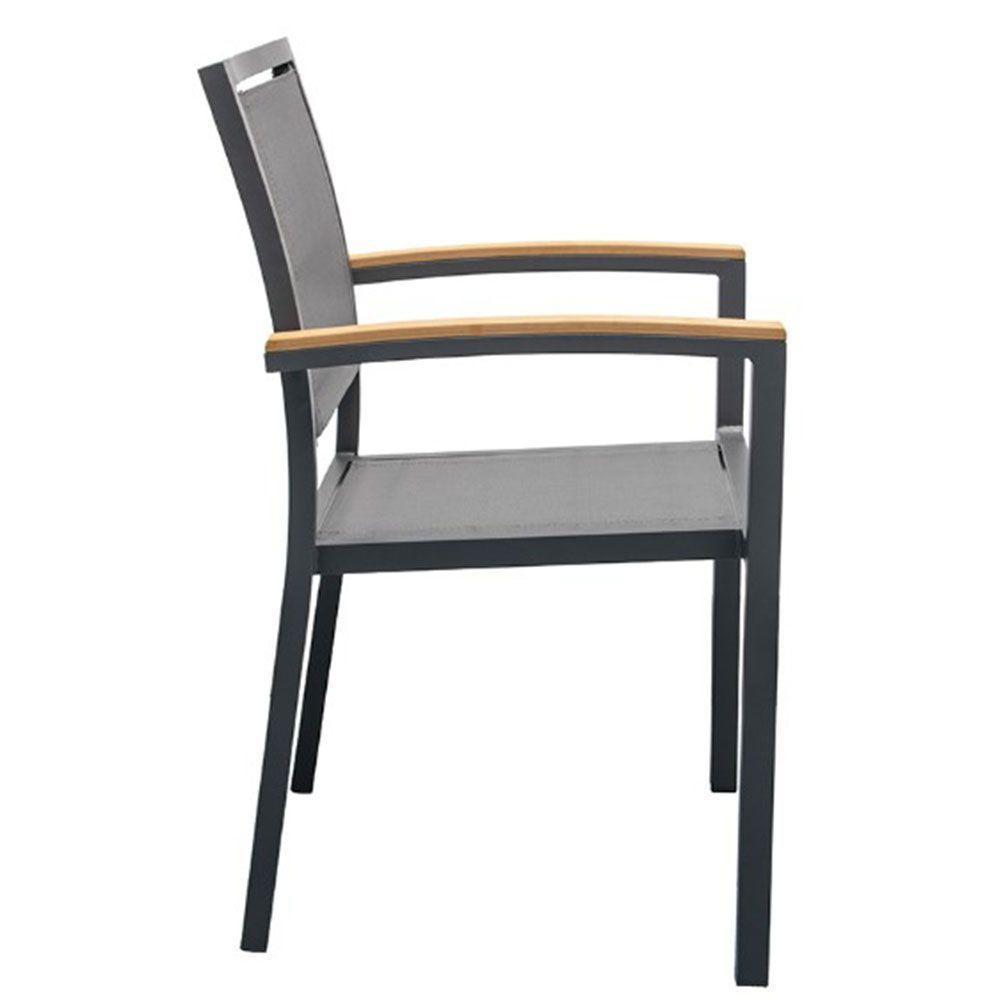 Cadeira Maragogi - Grafite Com Tela Grafite - 3