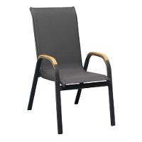 Cadeira Maresias - Grafite Com Tela Grafite - 1