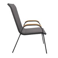 Cadeira Maresias - Grafite Com Tela Grafite - 2