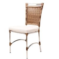 Cadeira De Jantar Jk Em Alumínio Cappuccino - 1