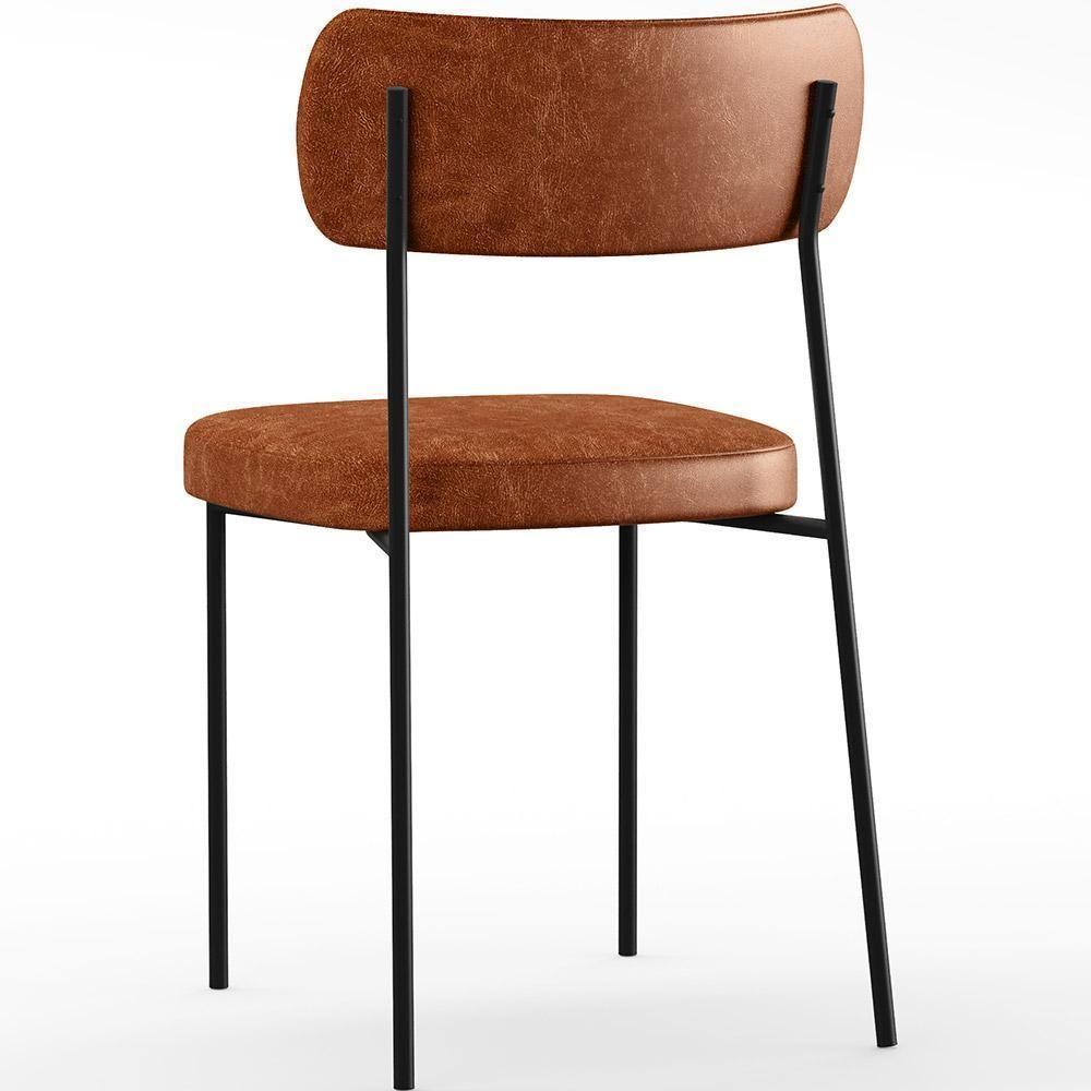 Kit 08 Cadeiras Sala De Jantar L02 Camel - 2