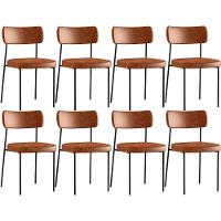 Kit 08 Cadeiras Sala De Jantar L02 Camel - 1