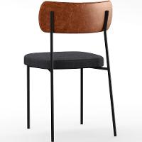 Kit 02 Cadeiras Sala De Jantar L02 Camel Chumbo