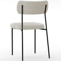 Kit 04 Cadeiras Para Sala De Jantar Melina L02 Bouclê Creme