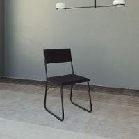 Kit 2 Cadeiras De Jantar Estofadas Angra - Preta - Cor: Preto - 7