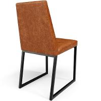 Kit 06 Cadeiras Sala De Jantar L02 Camel - 2