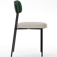 Kit 06 Cadeiras Sala De Jantar L02 Verde Musgo Cru - 3