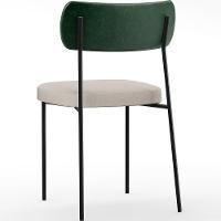 Kit 06 Cadeiras Sala De Jantar L02 Verde Musgo Cru