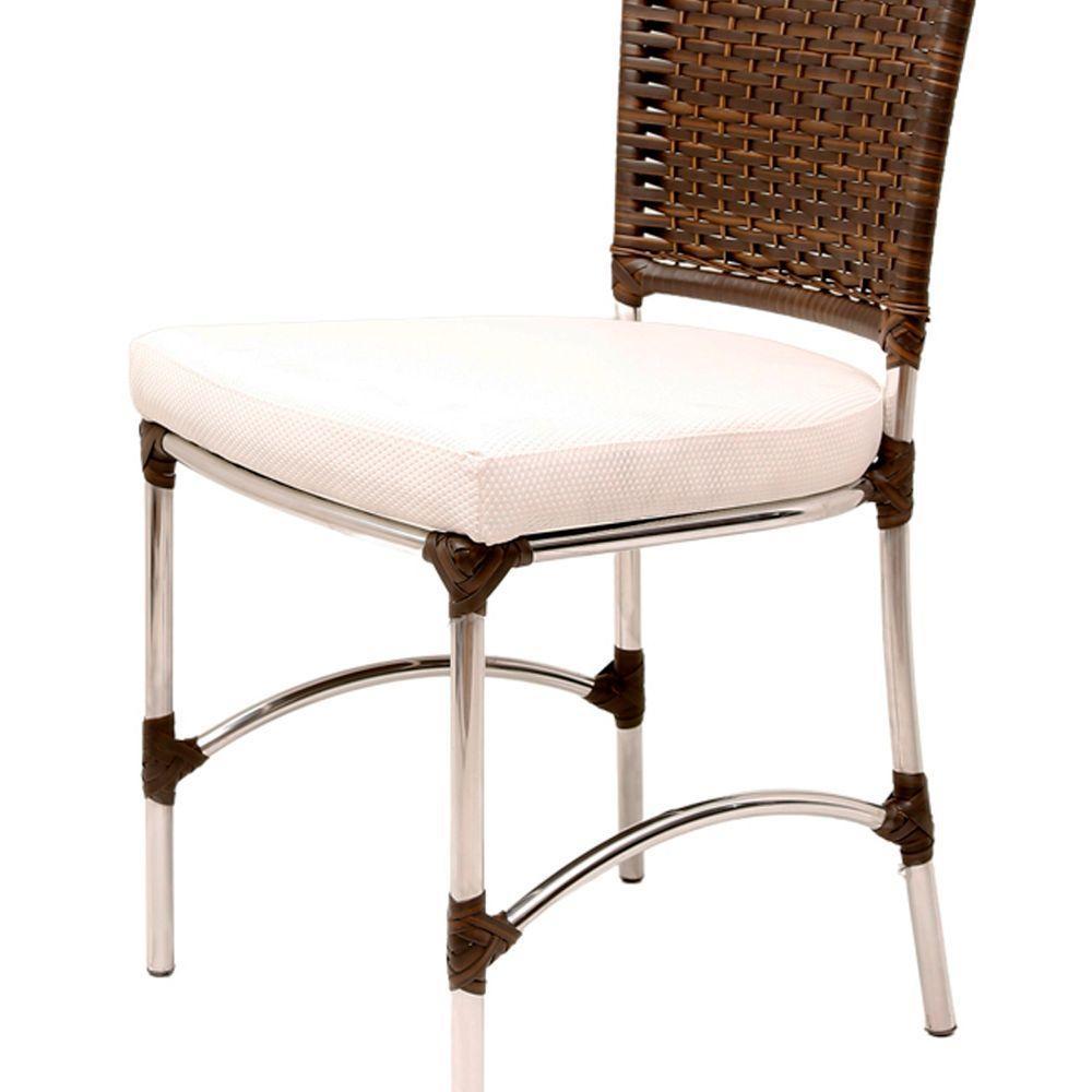 Cadeira De Jantar Jk Em Alumínio E Fibra Sintética - 4