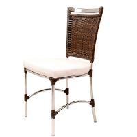 Cadeira De Jantar Jk Em Alumínio E Fibra Sintética - 1