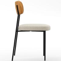 Cadeira Para Sala De Jantar Melina L02 Whsiky Champagne - 3