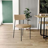 Kit 06 Cadeiras Sala De Jantar L02 Bege Escuro - 15