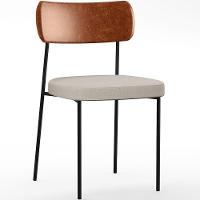 Kit 08 Cadeiras Para Sala De Jantar Melina L02 Camel Cru - 15