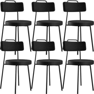 Kit 06 Cadeiras Para Sala De Jantar Barcelona F01 Preto