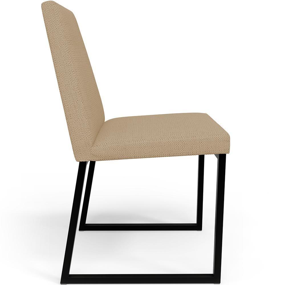 Kit 08 Cadeiras Sala De Jantar L02 Bege Escuro - 4