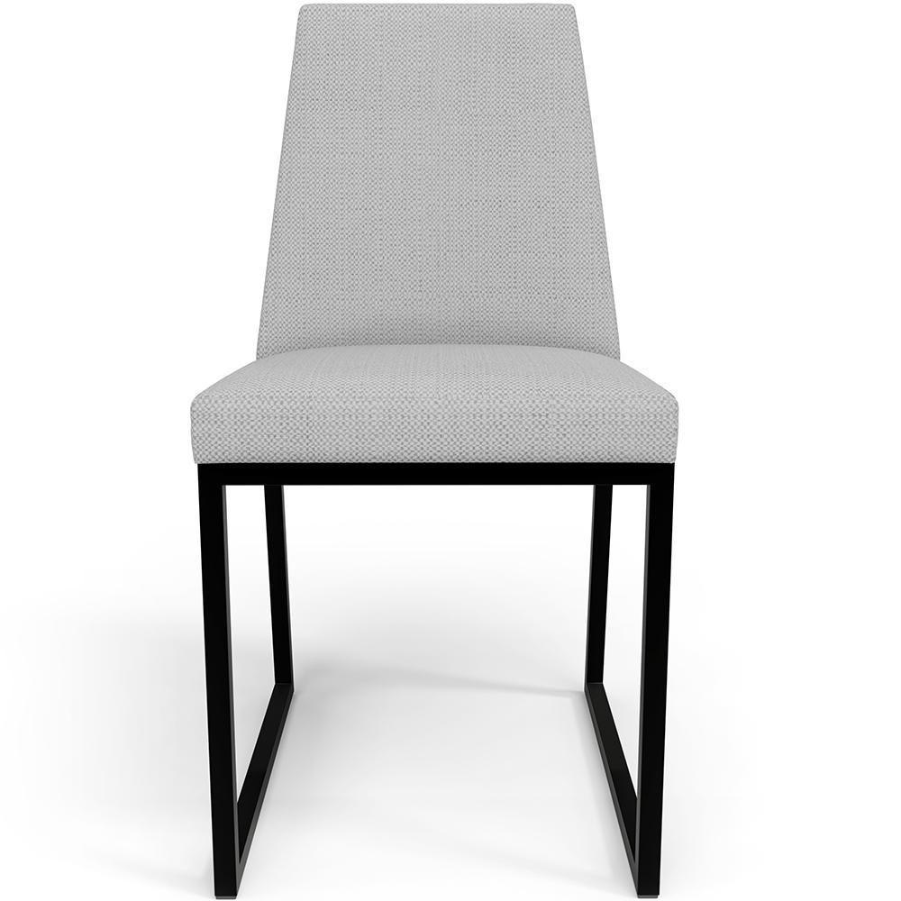 Kit 02 Cadeiras Sala De Jantar L02 Cinza - 3