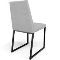 Kit 02 Cadeiras Sala De Jantar L02 Cinza - 2