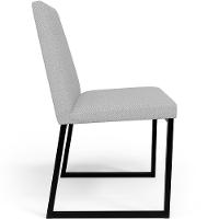 Kit 02 Cadeiras Sala De Jantar L02 Cinza