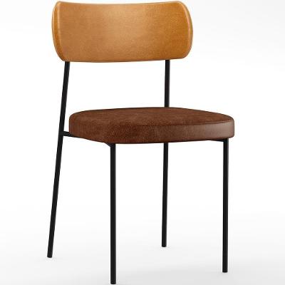 Cadeira Para Cozinha Sala De Jantar Melina L02 Marrom Whisky