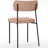 Kit 08 Cadeiras Sala De Jantar L02 Rosê - 2