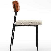 Kit 06 Cadeiras Sala De Jantar L02 Camel Champagne