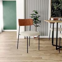 Kit 06 Cadeiras Sala De Jantar L02 Camel Champagne - 7