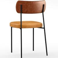 Cadeira Para Cozinha Sala De Jantar Melina L02 Camel Whisky - 2