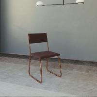 Kit 5 Cadeiras De Jantar Estofadas Angra - Cobre E Marrom - Cor: Marrom - 4