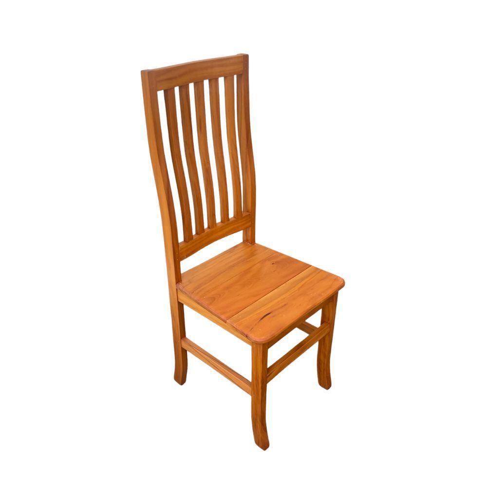 Cadeira Anatômica Alta Madeira Peroba Rosa Sudeste Rústico - 3