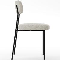 Kit 06 Cadeiras Para Sala De Jantar L02 Bouclê Creme