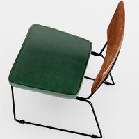 Kit 04 Cadeiras L02 Couríssimo Camel Facto Verde Musgo - 2