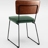 Kit 04 Cadeiras L02 Couríssimo Camel Facto Verde Musgo - 16