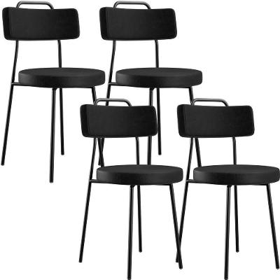 Kit 04 Cadeiras Para Sala De Jantar Barcelona F01 Preto