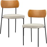 Kit 02 Cadeiras Sala De Jantar L02 Whisky Champagne - 1